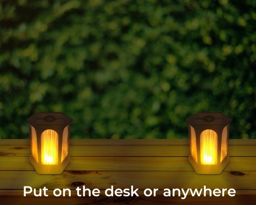 Solar Flame Lanterns