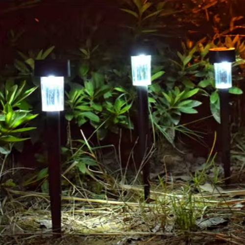Solar Powered Grass Ground Plug Light