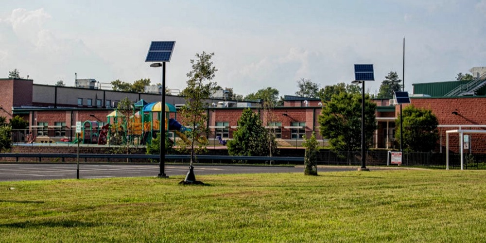 LED solar street lighting