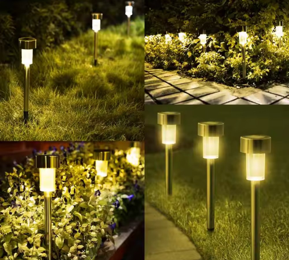 Solar Powered Pathway Lamps