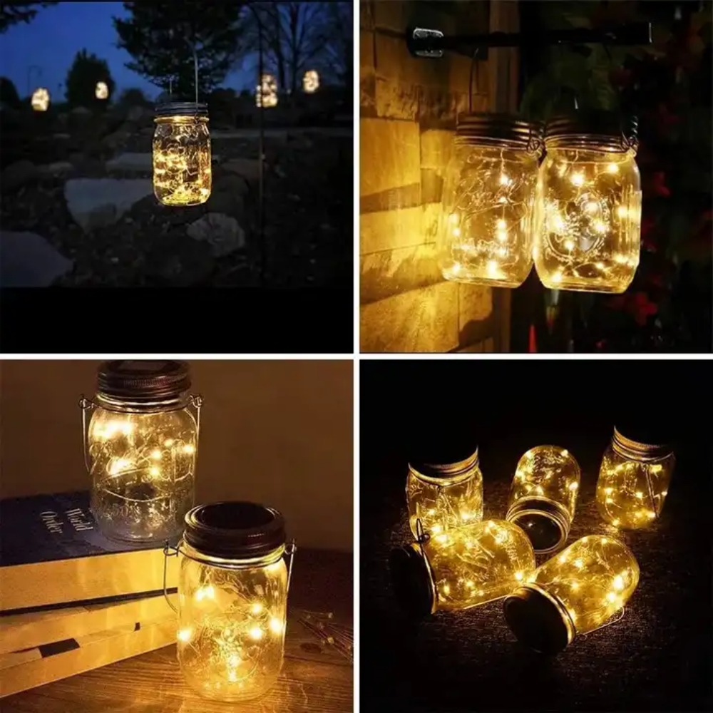 Solar Mason Jar Lid Lights
