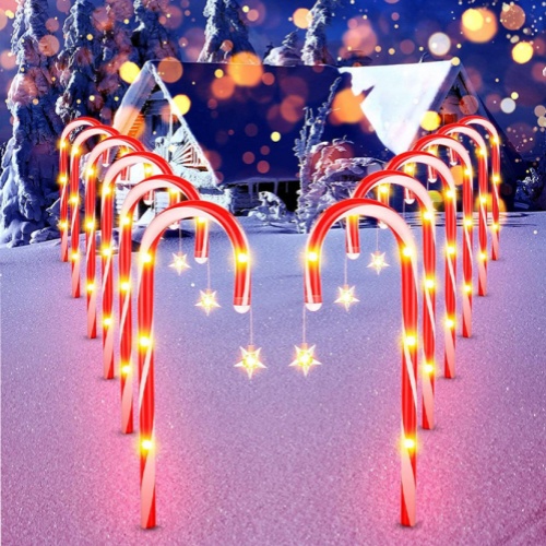 Solar LED Crutch Light