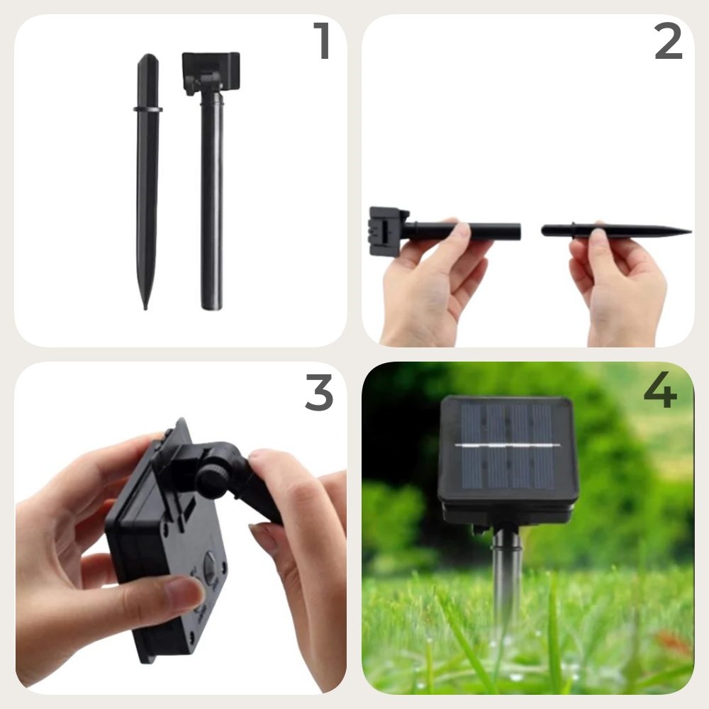 Holiday Solar Powered Decorative Lights