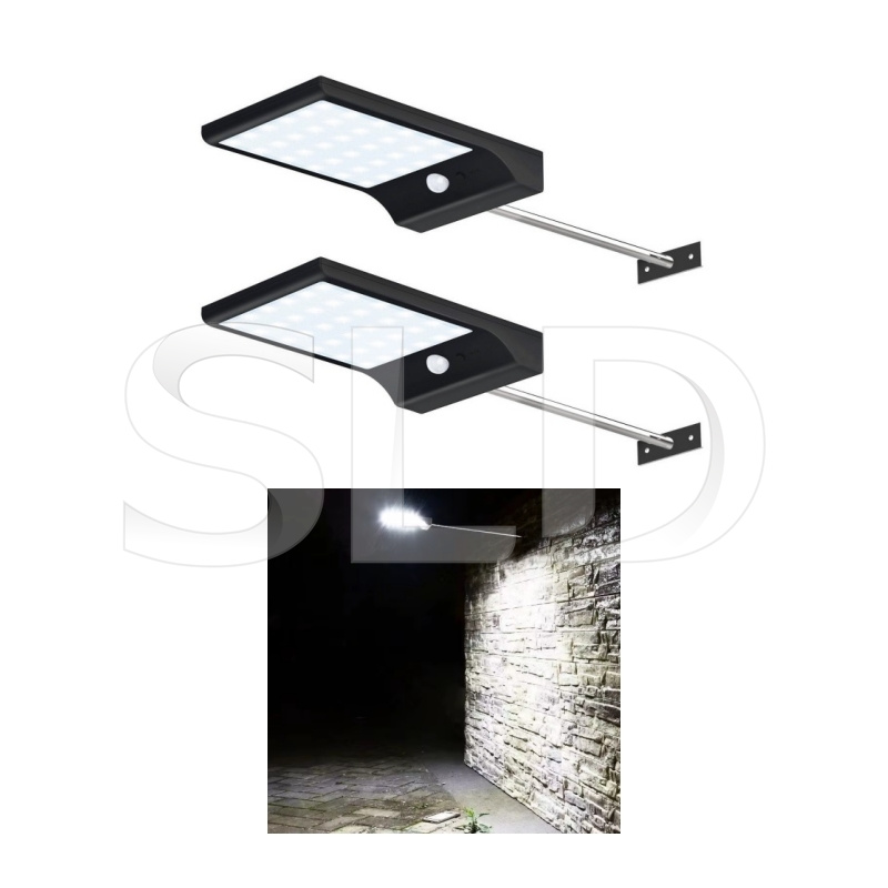 Ultra-Thin Solar Wall Lamps