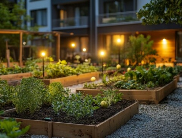 Solar Lights for Community Gardens: Sustainable Lighting for Shared Spaces