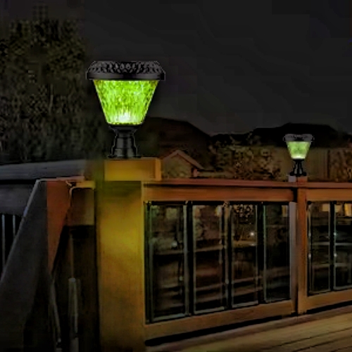 Solar LED Pillar Lamps