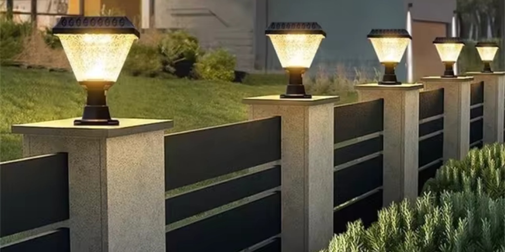 outdoor solar garden light