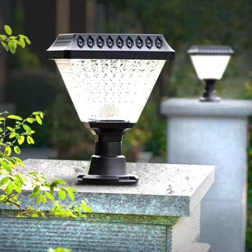 Outdoor Solar Pillar Lighting