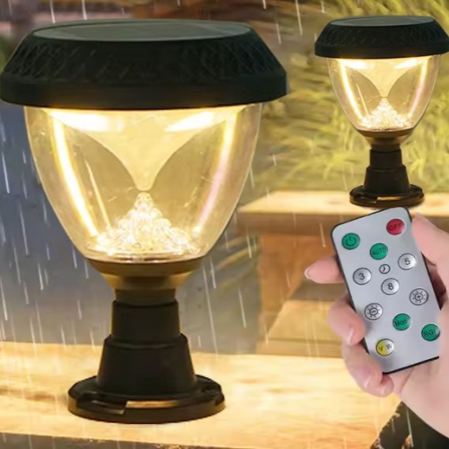 Outdoor Solar Post Cap Lights