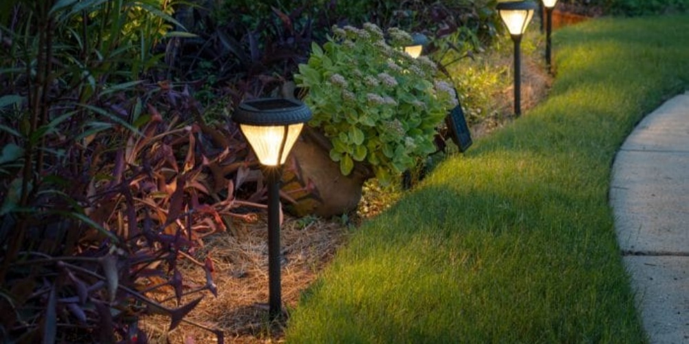 solar path LED lights 