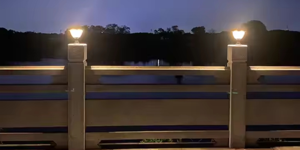 Solar LED Pillar Lamp