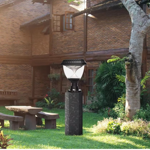 Colorful Solar Pillar Lamps Colorful Solar Pillar Lamps