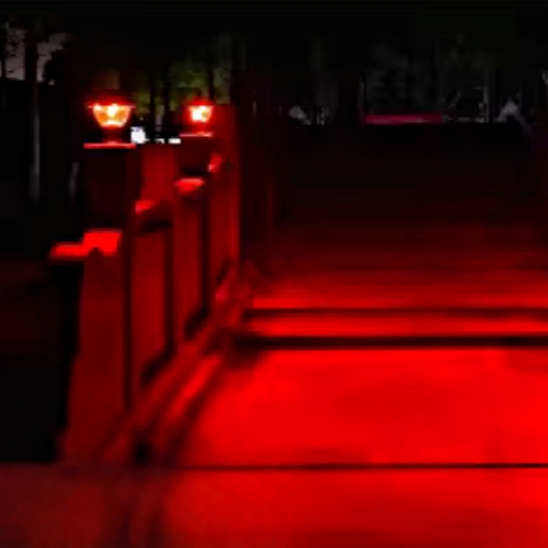 Solar Garden Pillar Lamps