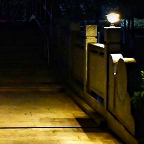 Garden Solar Pillar Lights