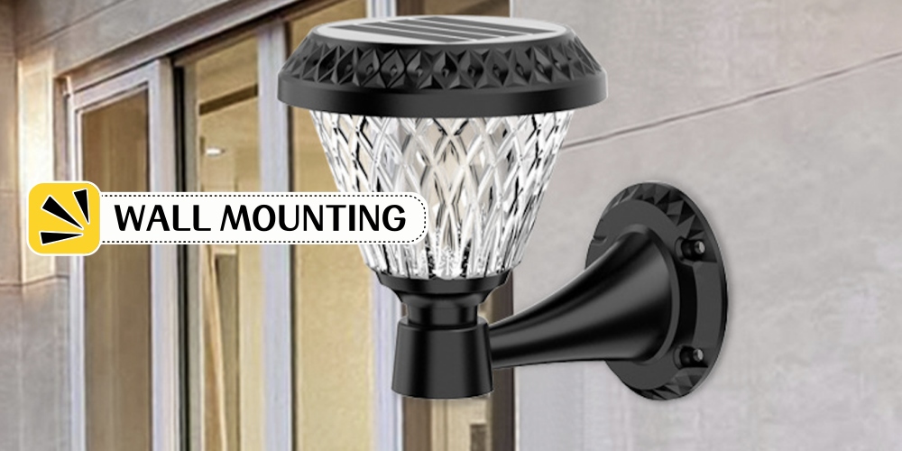 Outdoor Solar Powered Wall Lighting