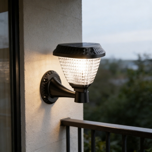 Garden Solar Powered Wall Lamp