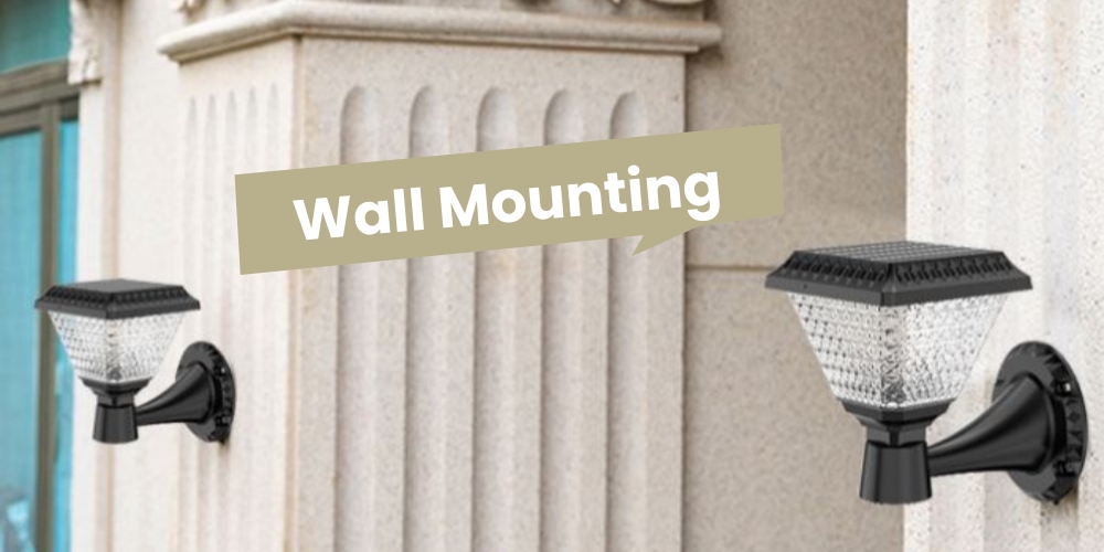 Outdoor Solar Wall Mounted Lamps