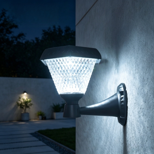 Garden Solar Outdoor Wall Light
