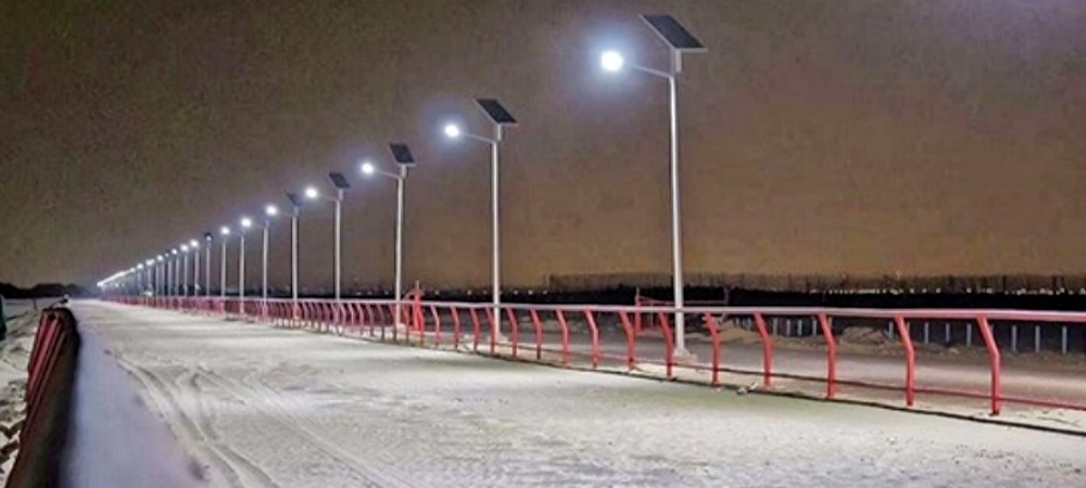 solar powered street lamps