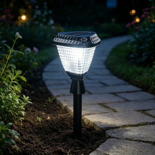 Solar Powered Garden Path Lights Solar Powered Garden Path Lights