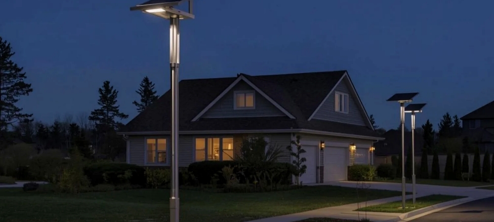 Solar powered lights