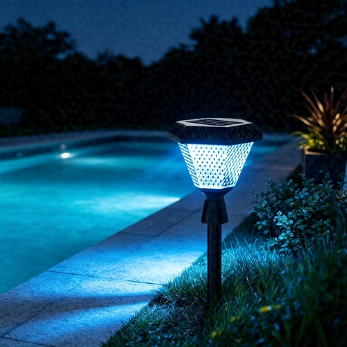 RGB Solar Ground Plug Lights