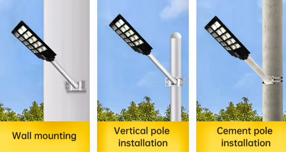Solar Powered Street Lights