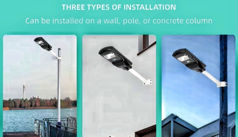 Solar Street Lamp With Motion Sensor